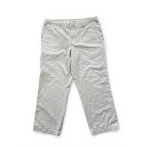 Columbia Classic Men's Light Gray Cargo Utility Pant Size W40 x Inseam 34